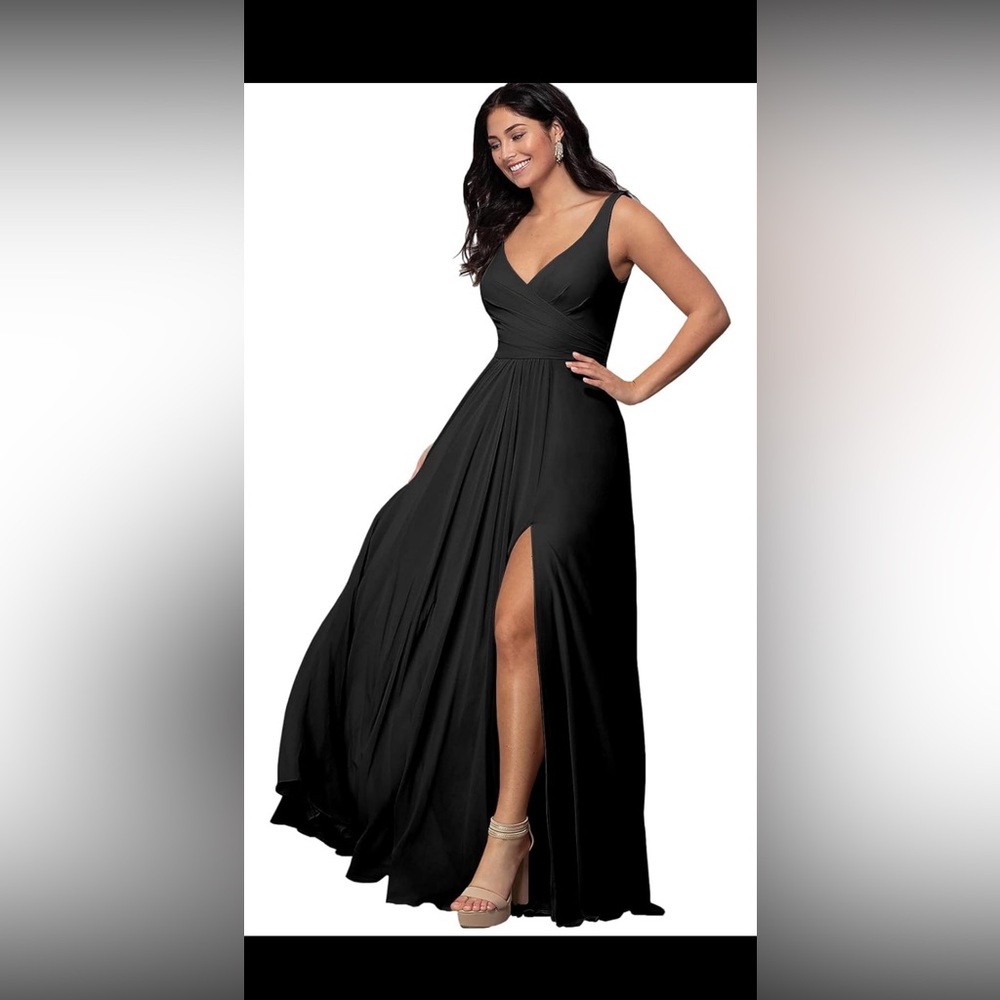 Elegant Black Evening Gown